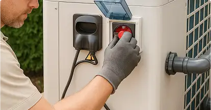 Reparación de bomba de calor local