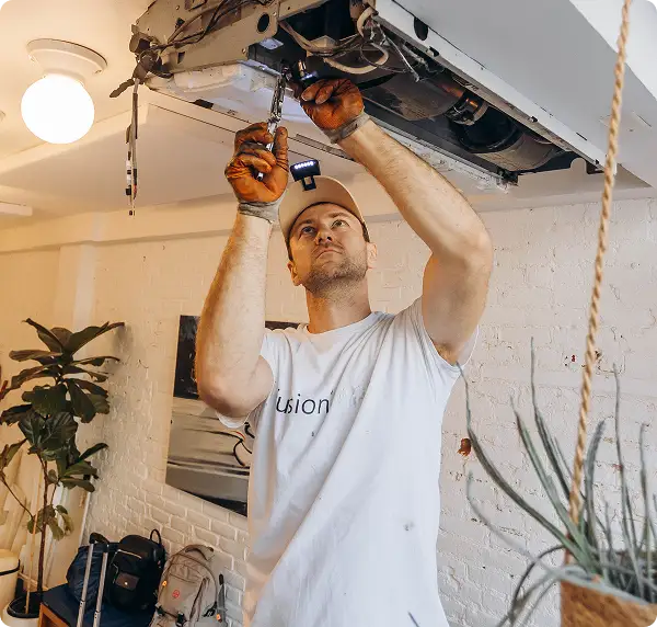 Servicio de reparación de HVAC